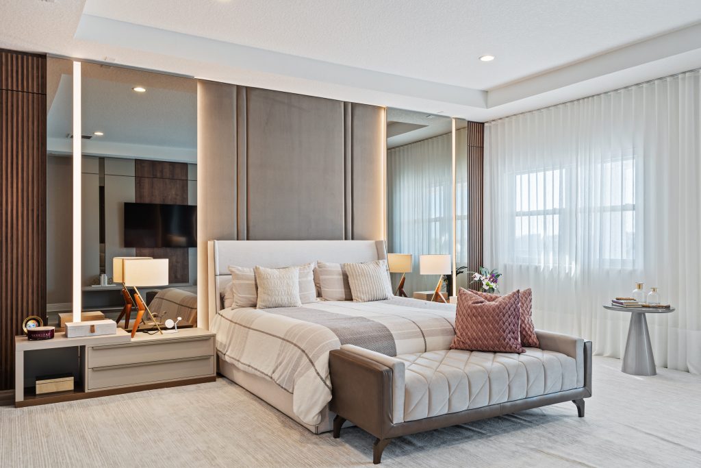 decoração de quarto de casal moderno