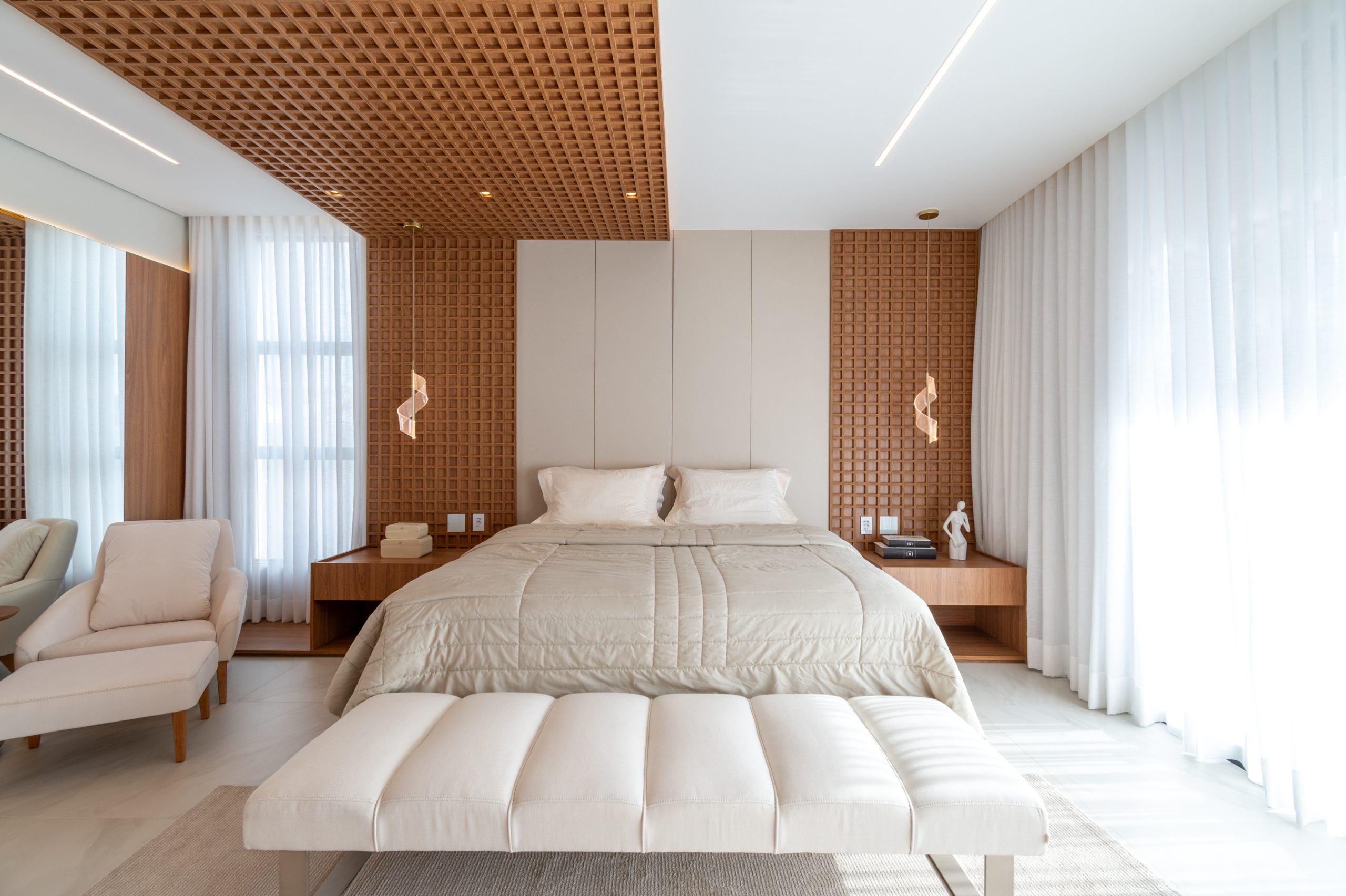 decoração de quarto de casal moderno