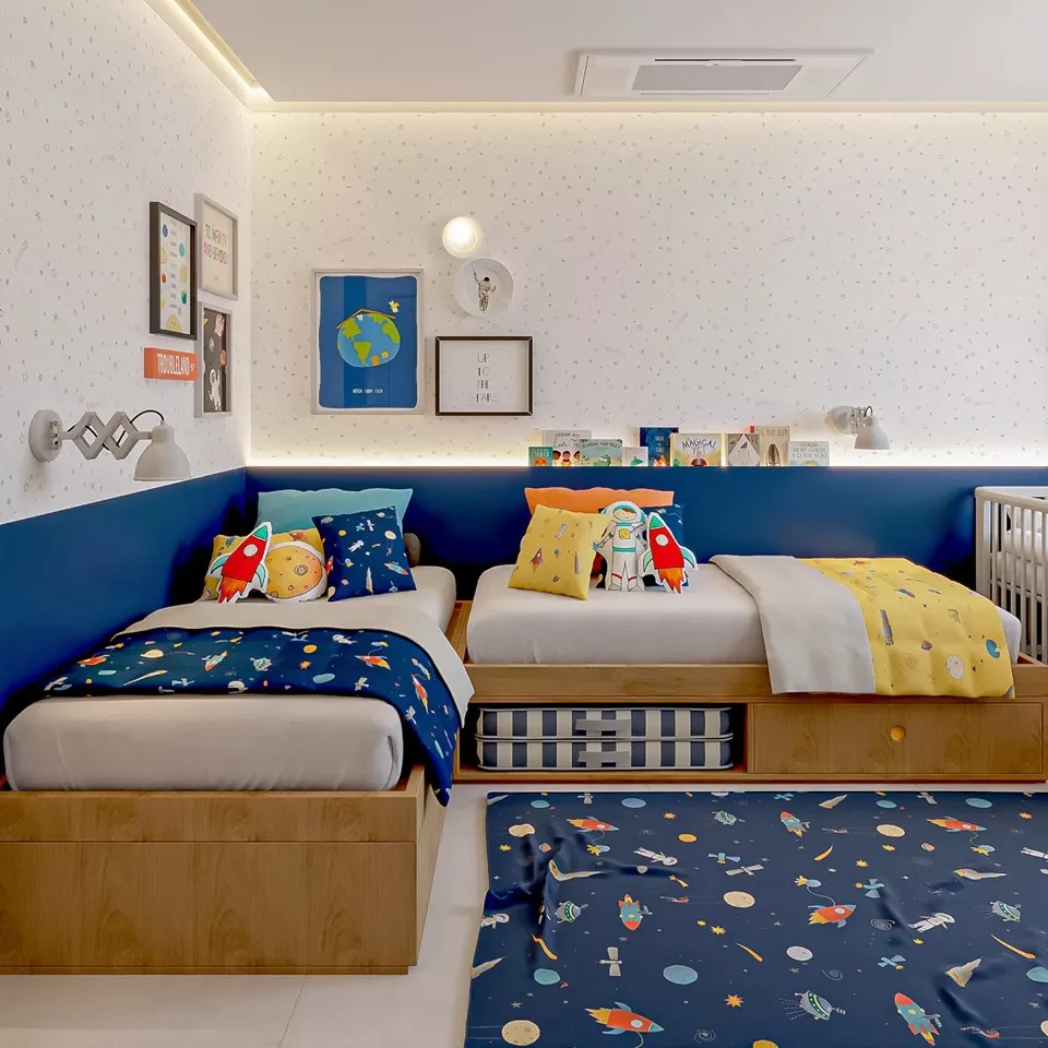 5 Dicas de Iluminação para um Quarto de Astronauta Mágico