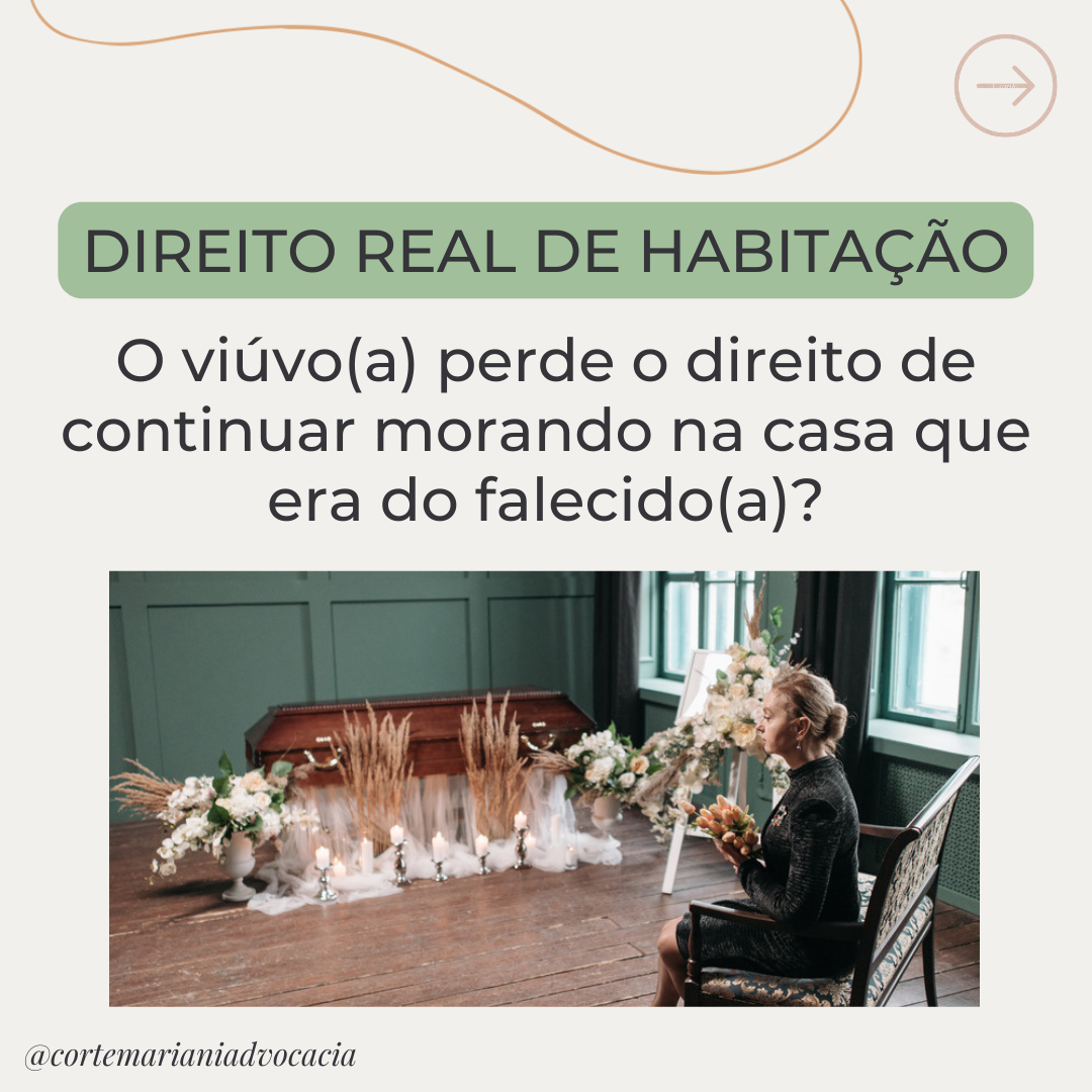 Entenda o direito real de habitação para viúvos