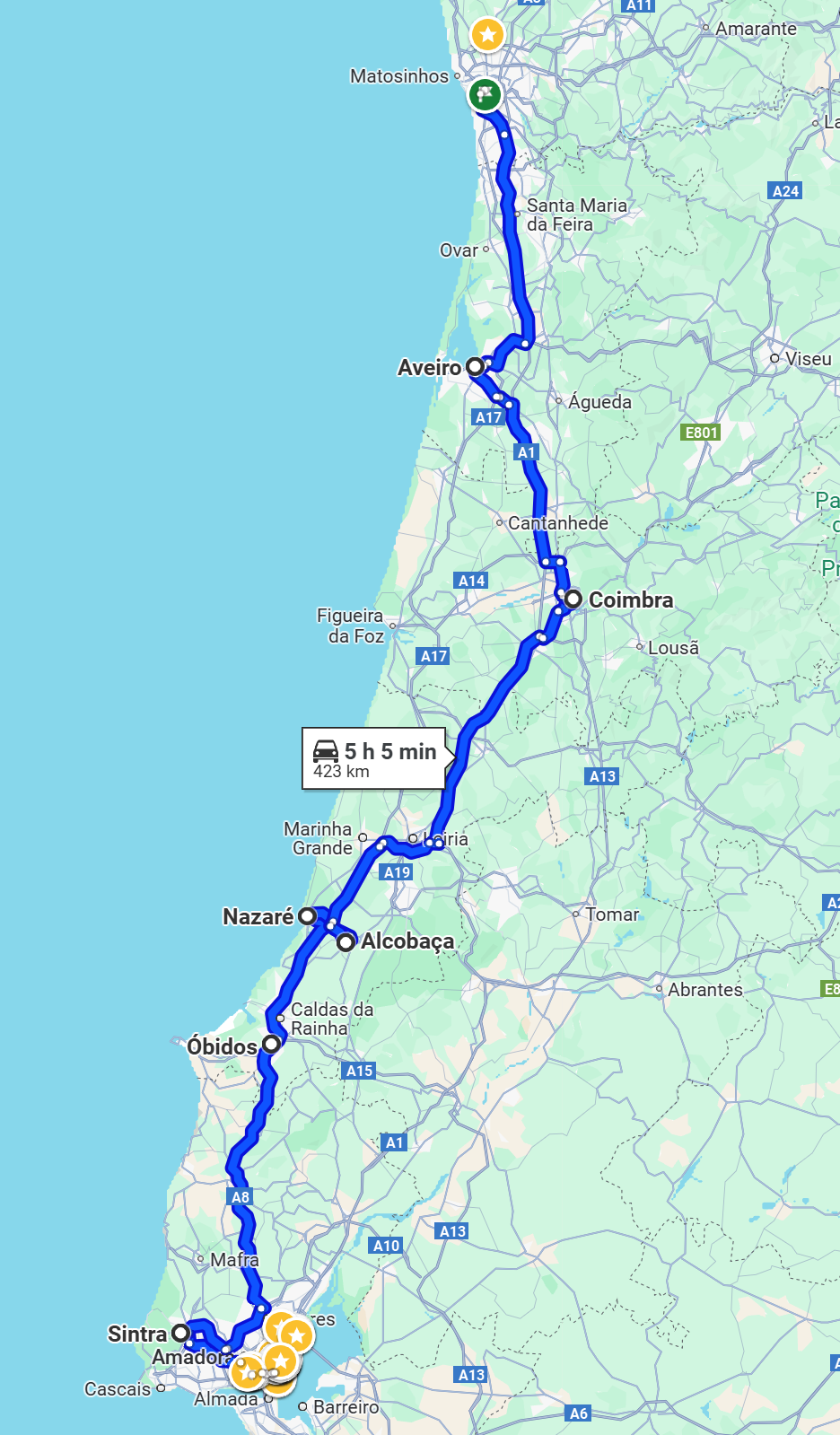 Como ajustar sua rota em tempo real - inspiração 1