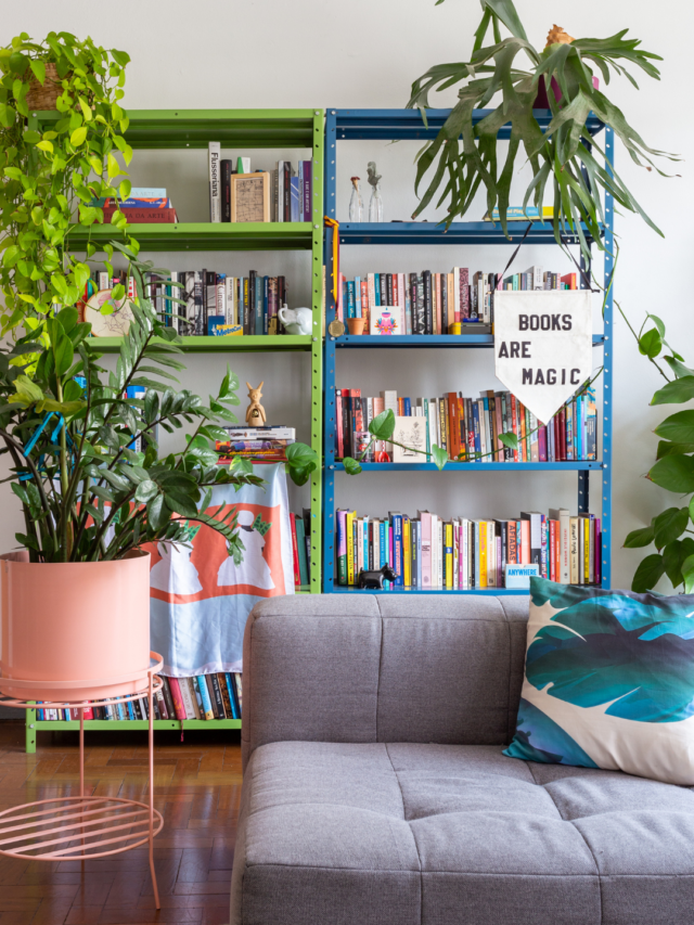 Quarto Jovem e Descolado: Estantes de Aço sem Limites - inspiração 1