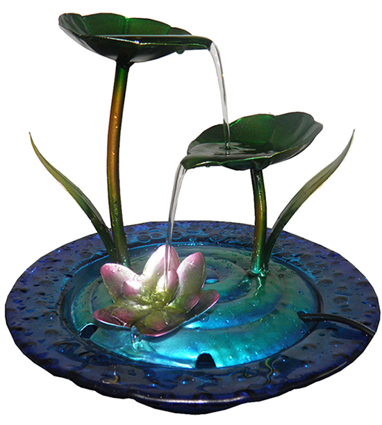 Decoração com fontes de água temáticas: Buda