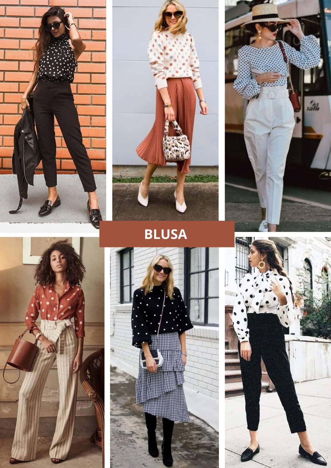 O Poá Clássico: Do Casual Chic ao Elegante - inspiração 2