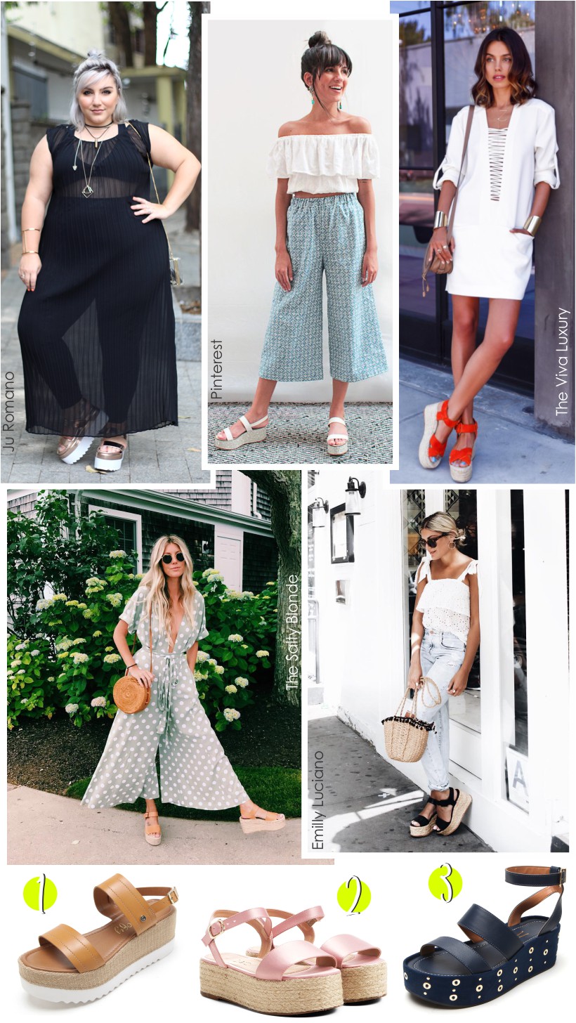 Dicas de looks casuais com sandália flatform para o dia a dia