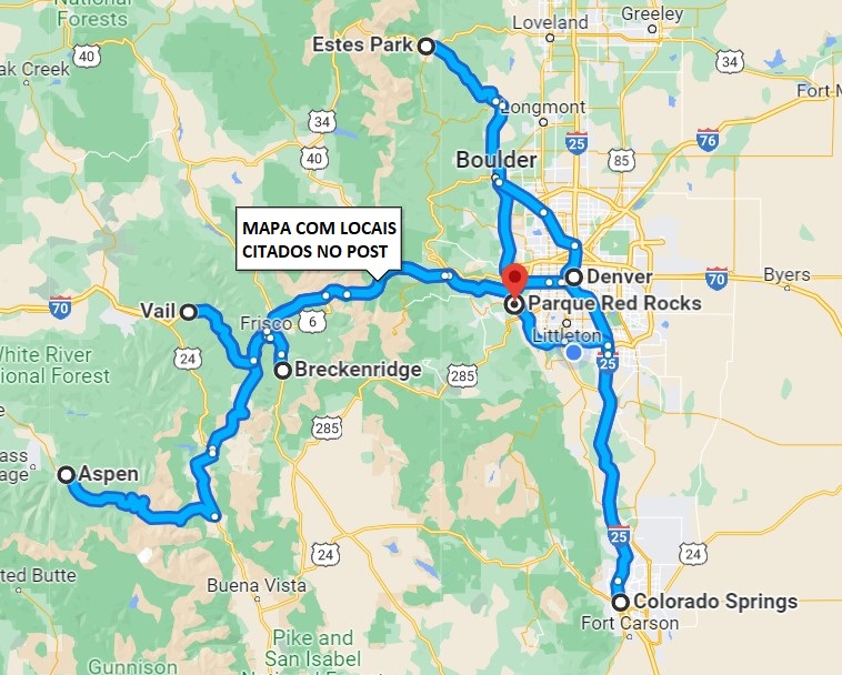 Localização Geográfica Exata de Aspen - inspiração 2