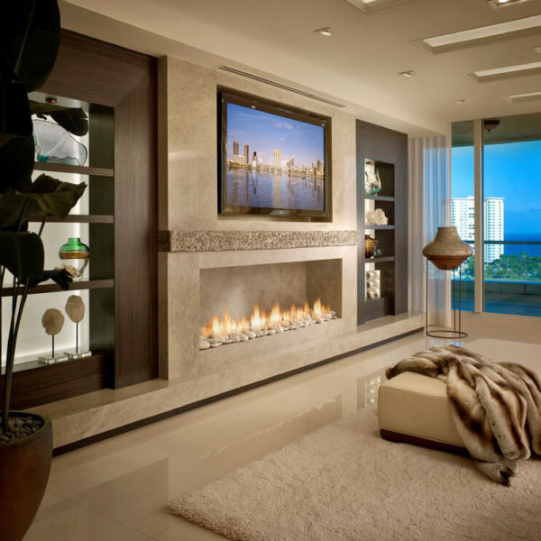 5 Estilos de Revestimento para Lareiras Modernas