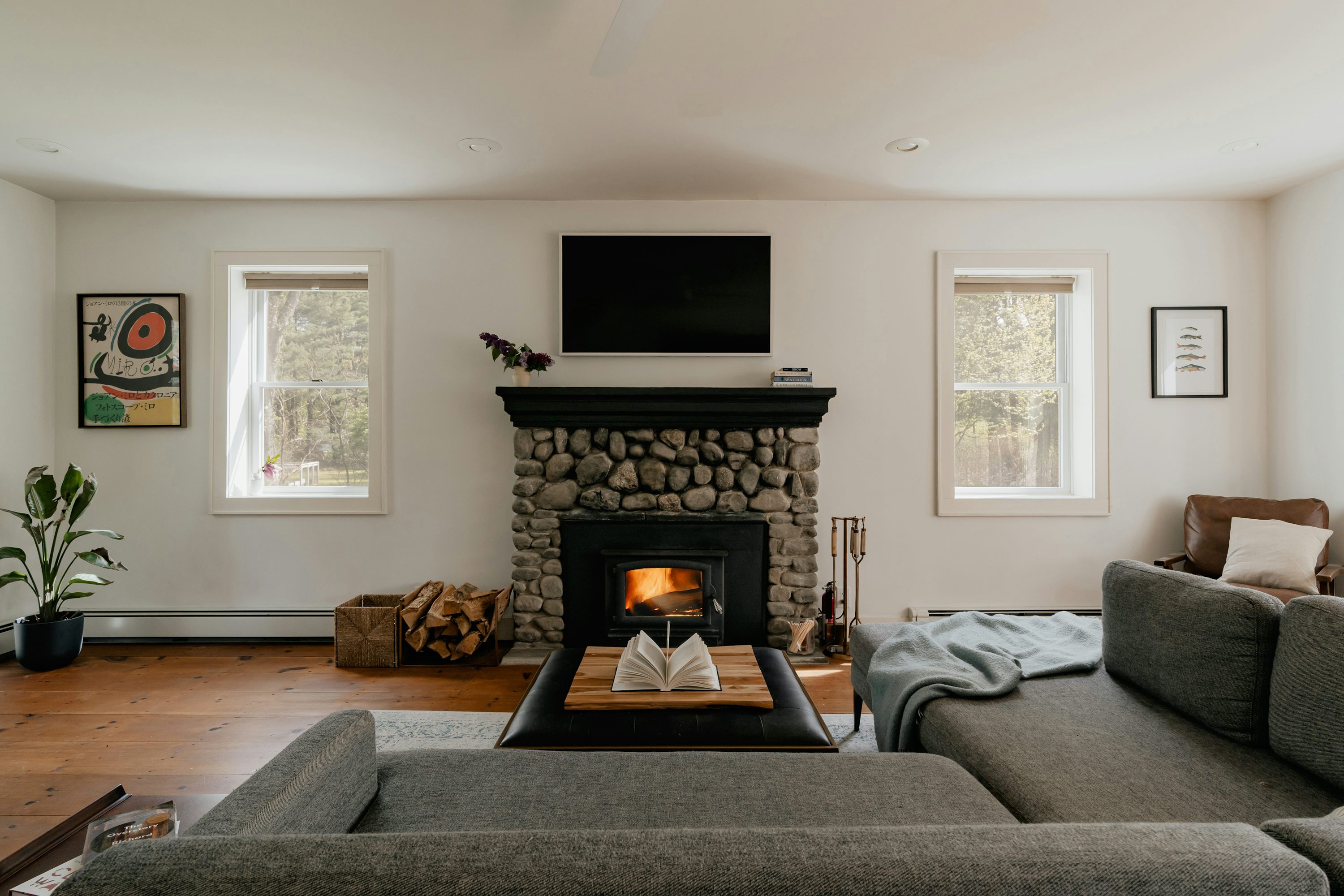 5 Estilos de Revestimento para Lareiras Modernas