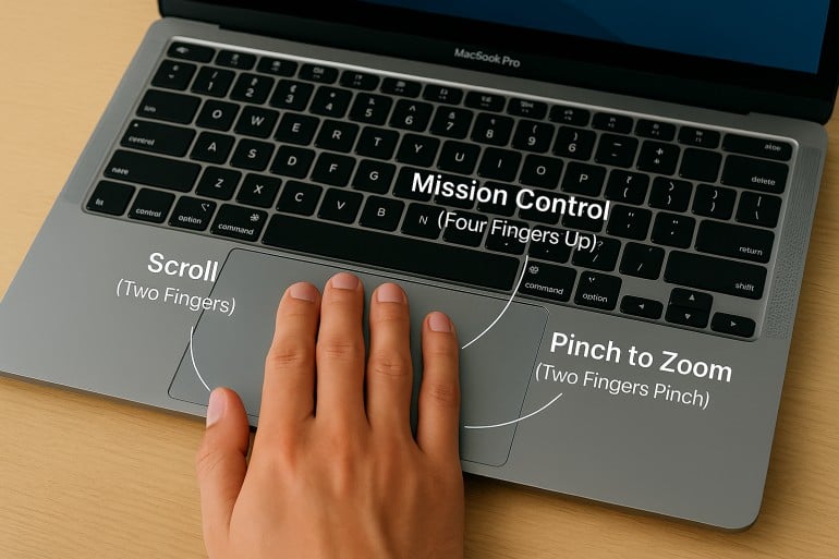 Maximizando a Produtividade com o Trackpad do seu Mac