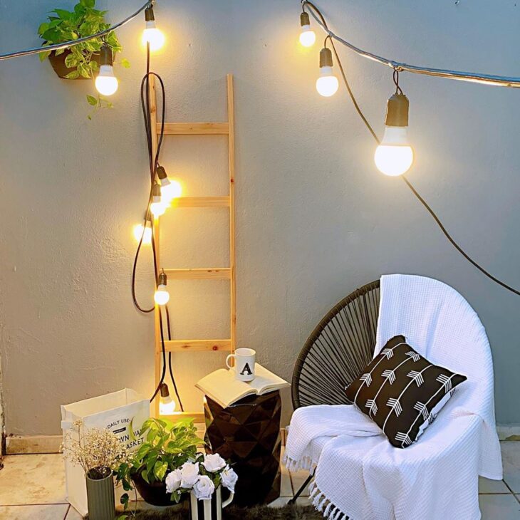 Fios de LED: Modernidade e Minimalismo com Toque de Sofisticação - inspiração 1