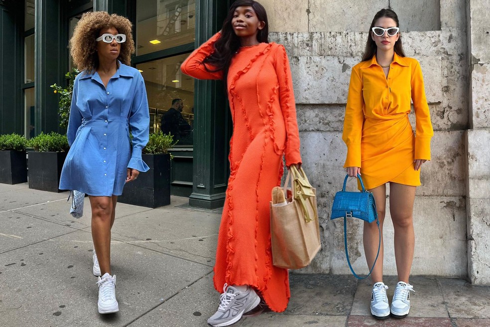 Vestido chemise: o guia completo de como combinar com calçados