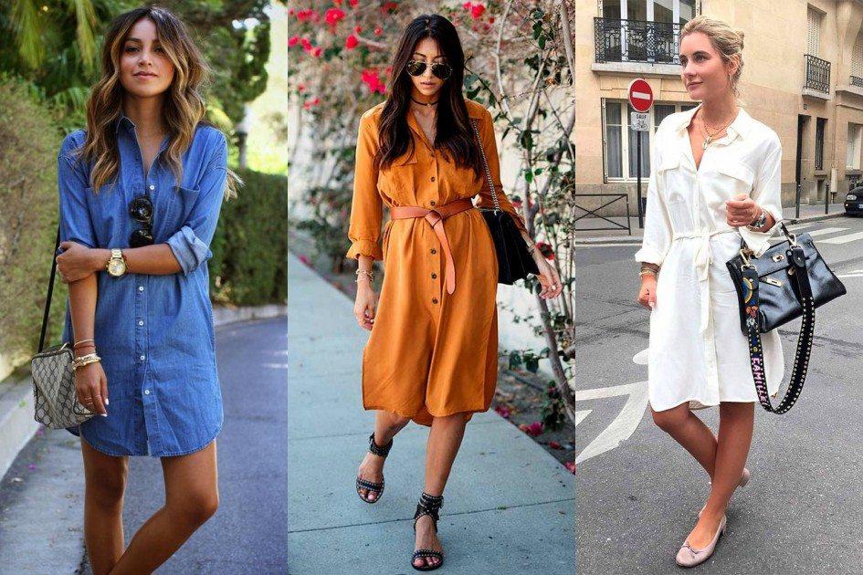 Do trabalho ao happy hour: adaptando o vestido chemise para diferentes ocasiões