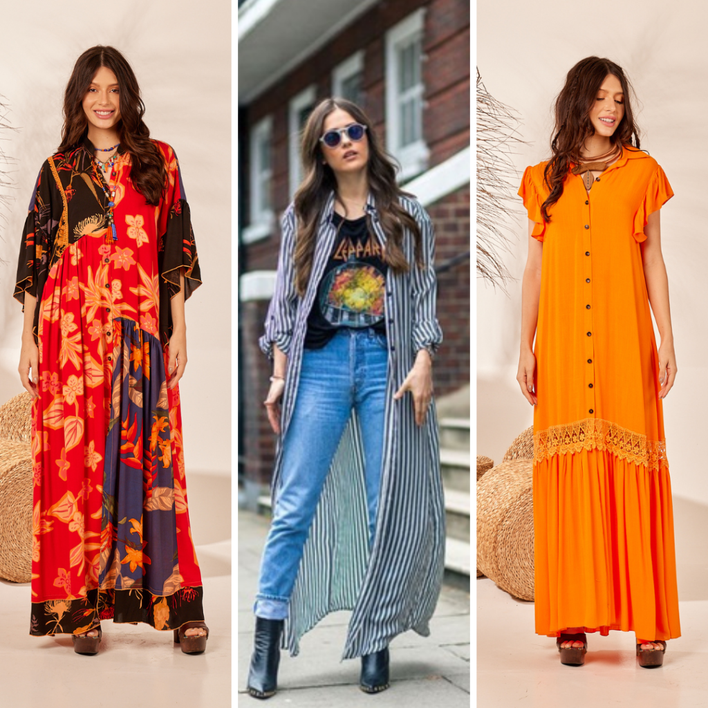 vestido chemise como usar