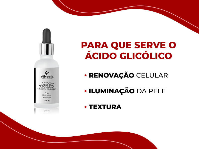 ácido glicólico para que serve