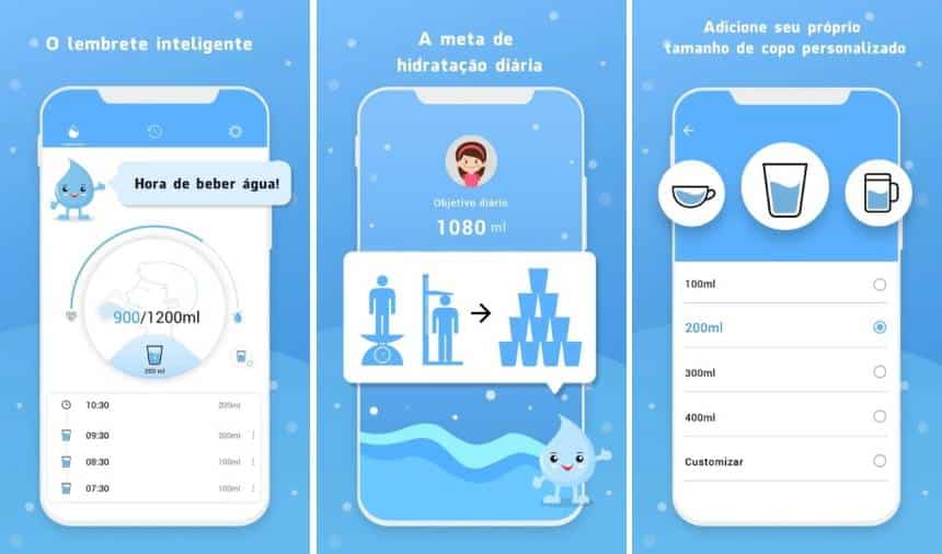 Gamificação da hidratação: os apps que transformam beber água em jogo
