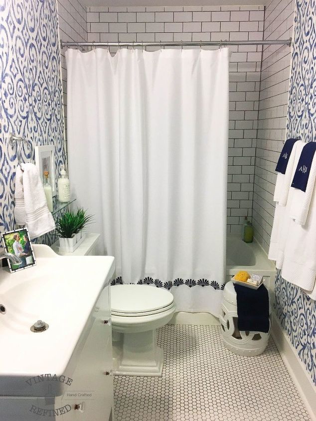 Tendências de Decoração: Azul e Branco no Banheiro em 2024