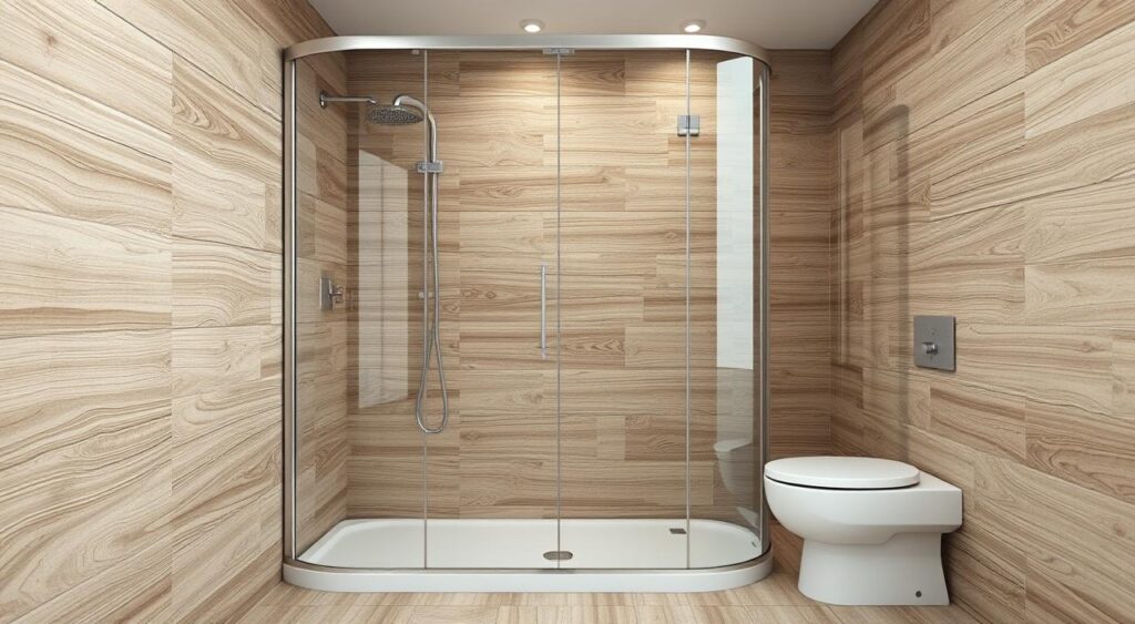 5 Ideias de Design com Porcelanato que Imita Madeira para Banheiros Modernos