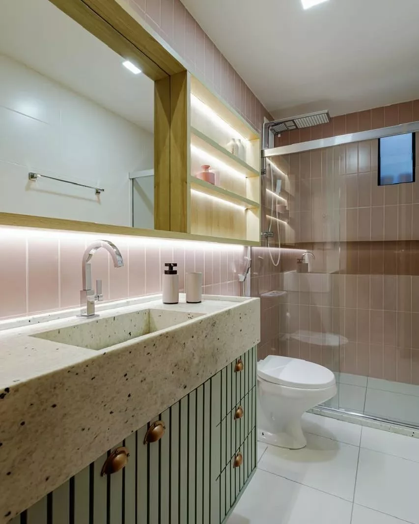 banheiro pequeno planejado