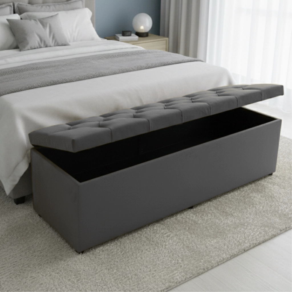 baú para pé de cama