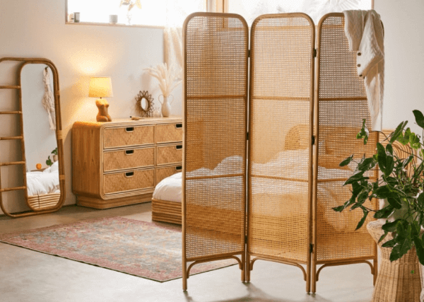Como Escolher o Biombo Perfeito para Otimizar o Espaço do Seu Quarto