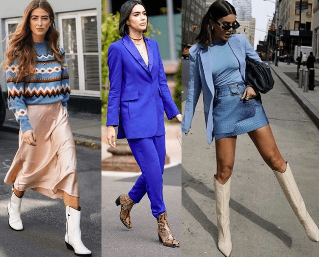 ideias de looks country com bota texana e coturno