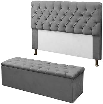 cabeceira com baú embutido