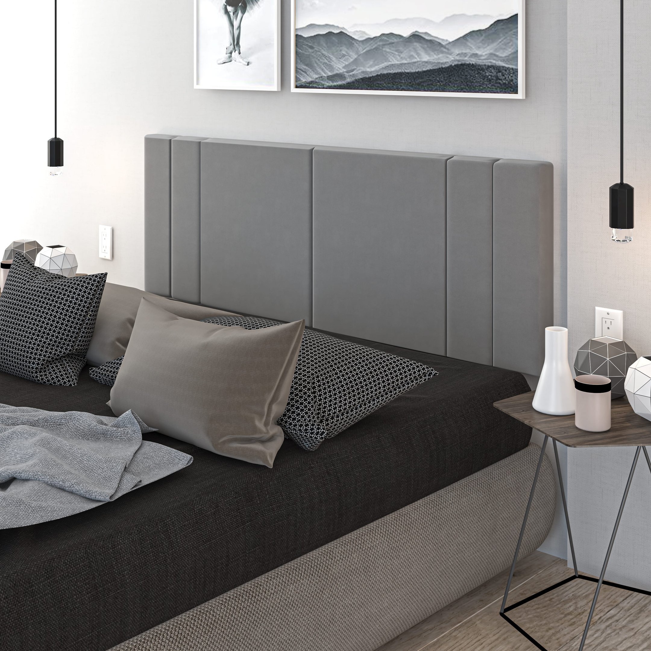 Guia Completo: Como Escolher a Cabeceira Cinza Ideal para Cada Tamanho de Cama