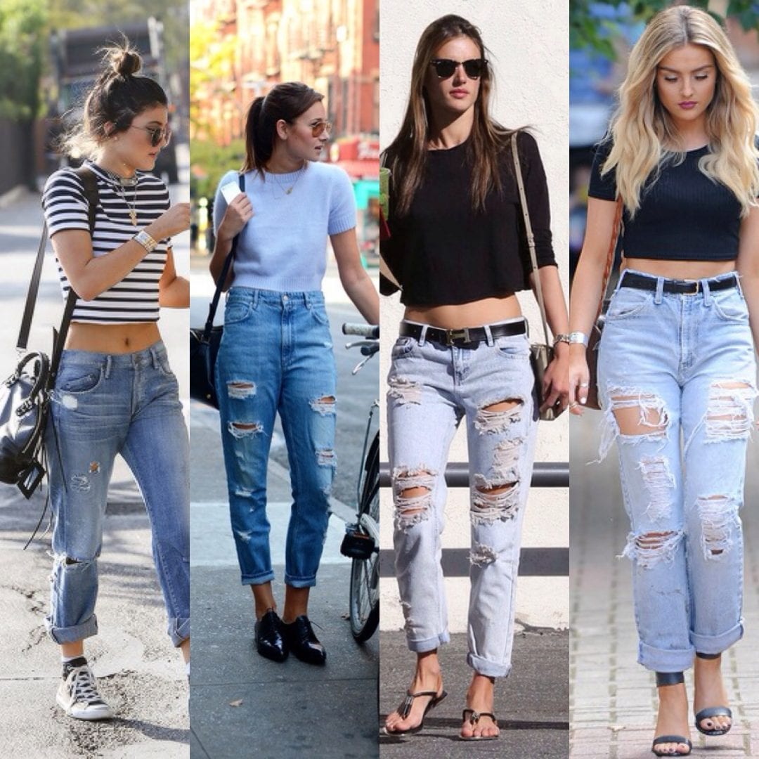calça boyfriend ou mom jeans qual escolher