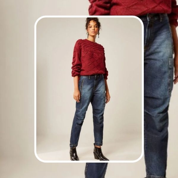 calça boyfriend ou mom jeans qual escolher