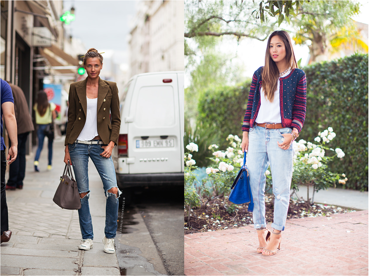 Do Casual ao Chic: 10 Looks com Calça Jeans Destroyed para Inspirar