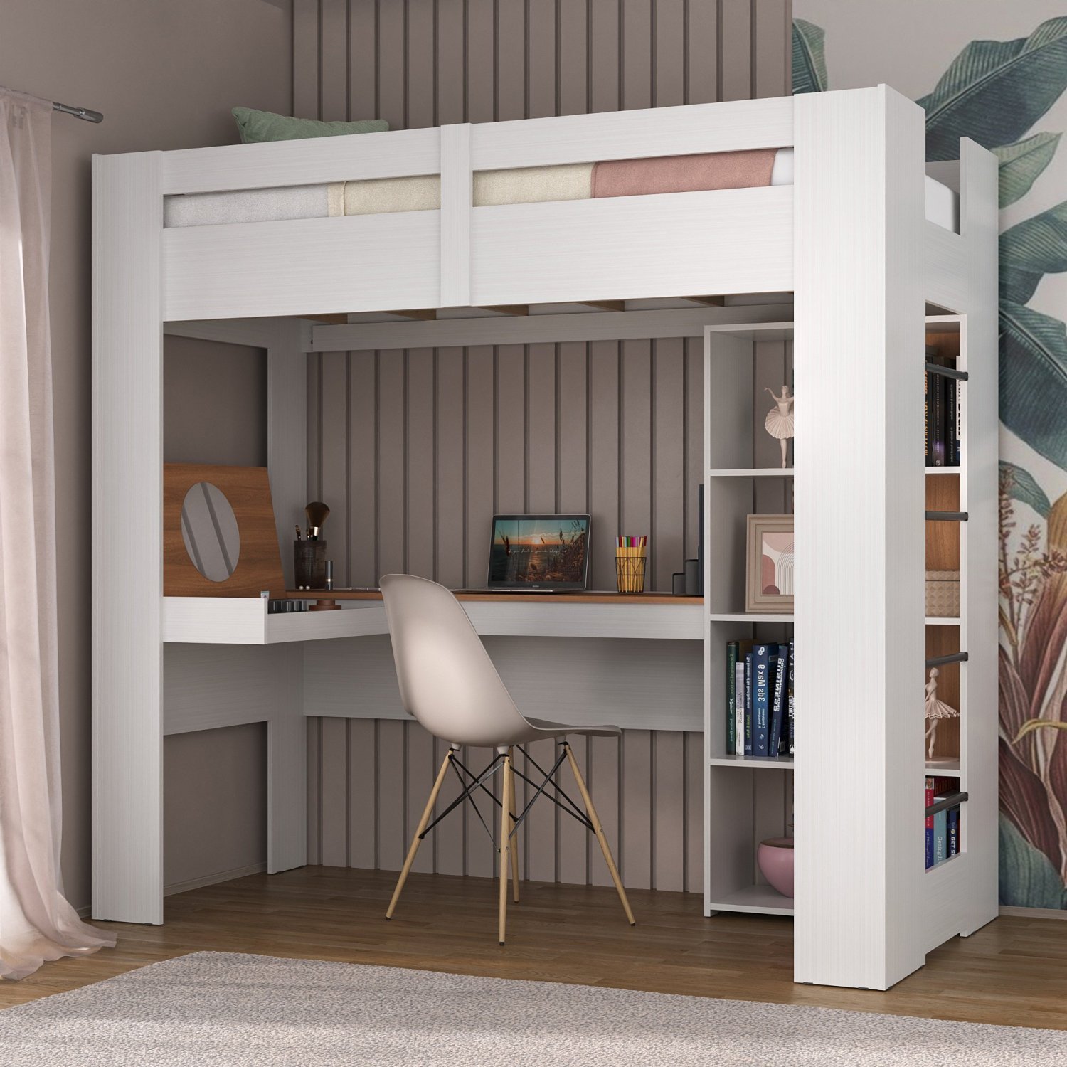 Camas office: Modelos com armazenamento extra para organização