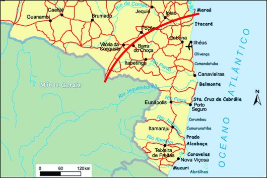 cidades litoraneas do sul da bahia
