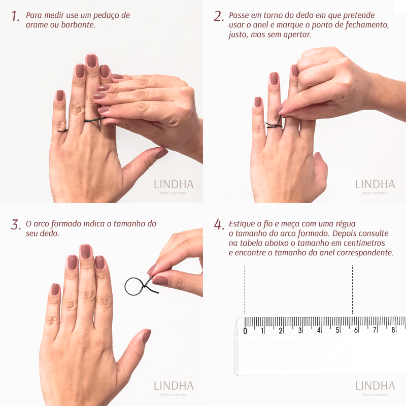 Guia Completo: Tabela de Medidas de Anéis para Impressão