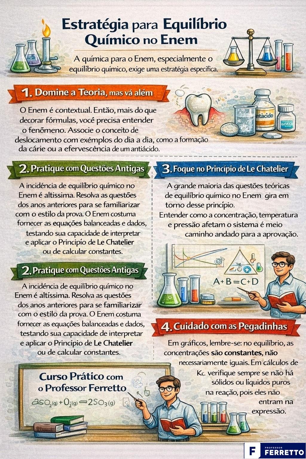 como estudar química para vestibulares