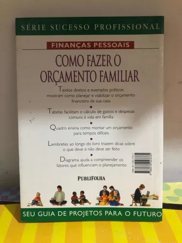 como fazer um orçamento para um livro