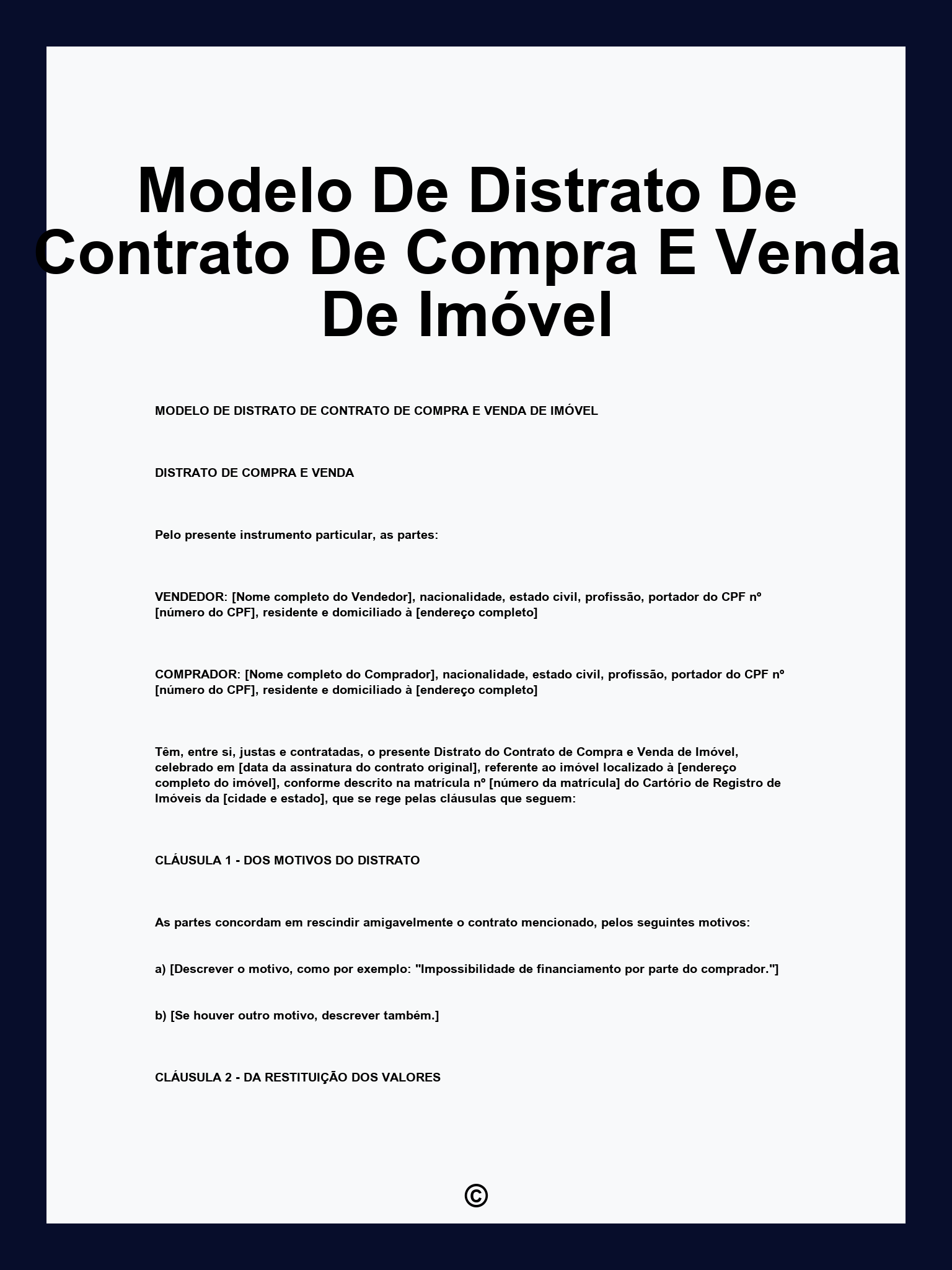 Distrato de Imóvel na Planta: Como Recuperar Seu Dinheiro em Caso de Desistência