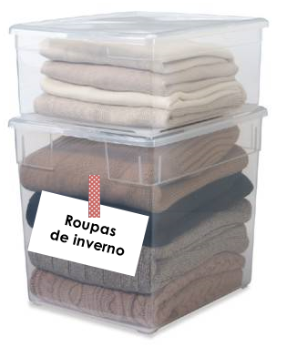 Diferença entre packs de TNT e sacos plásticos para roupas
