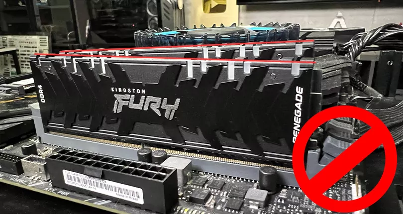 principais erros ao instalar memoria ram em notebook