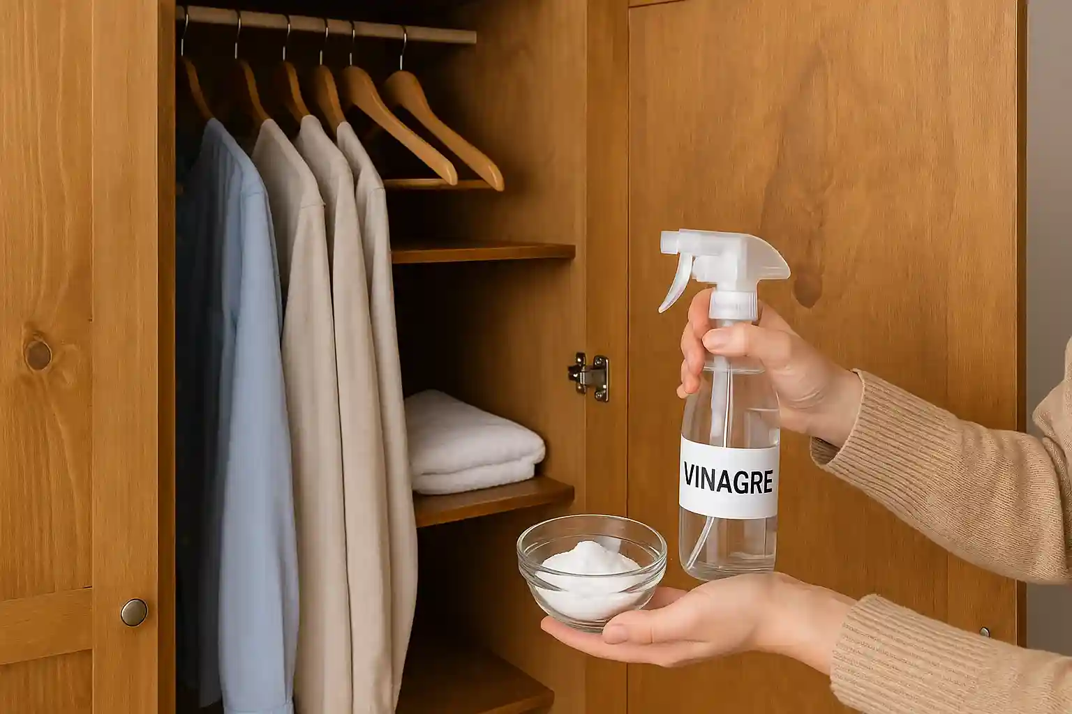 como tirar cheiro de mofo do guarda-roupa