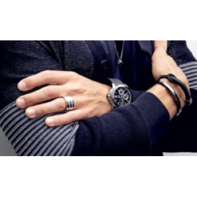 Anéis de Coco e Pretos no Polegar: A Tendência Masculina do Momento