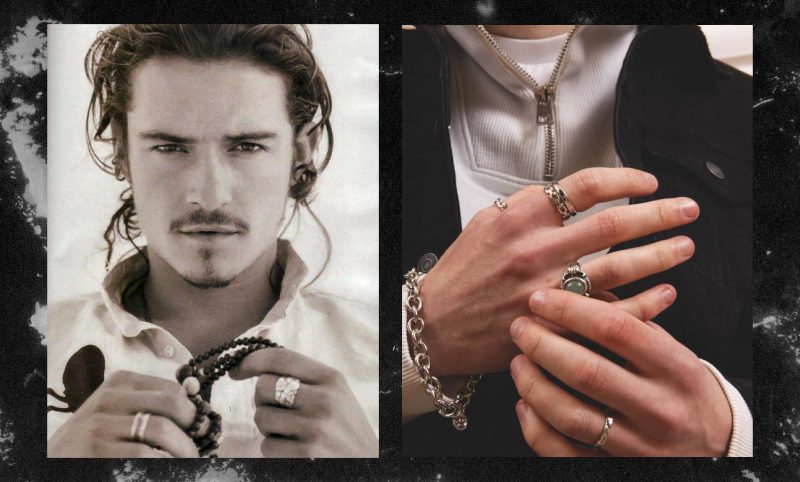 Anéis de Coco e Pretos no Polegar: A Tendência Masculina do Momento