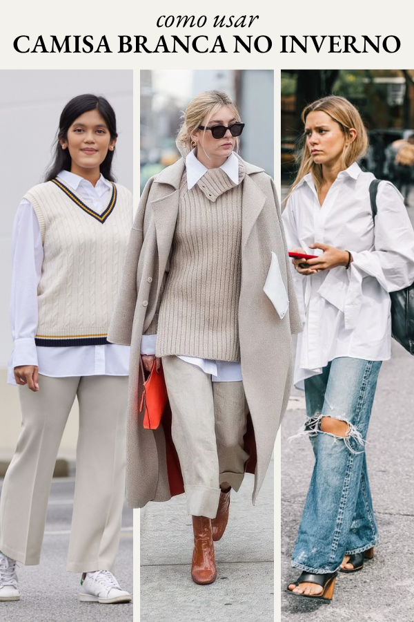 10 looks com camisa branca oversized para arrasar no verão