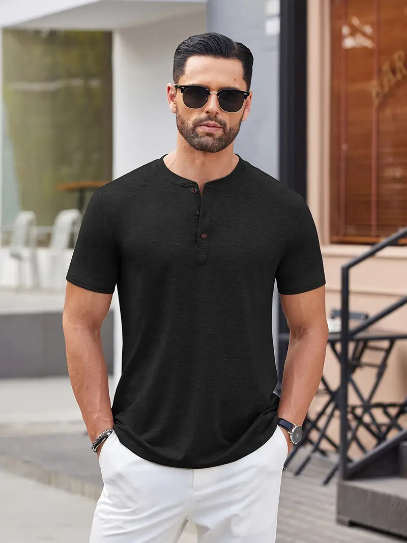 Guia Completo: Como Escolher a Camiseta Henley Perfeita para Você