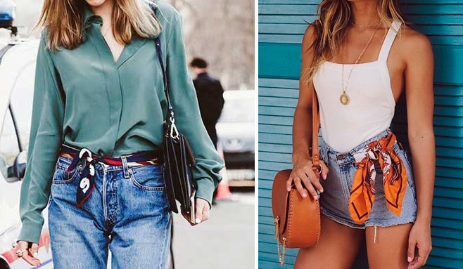 Lenço na Cintura: O Segredo das Celebridades para Marcar a Silhueta