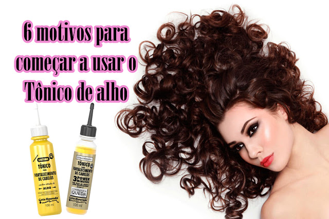 como usar o tônico de alho no cabelo