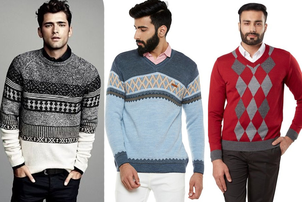 como usar suéter masculino