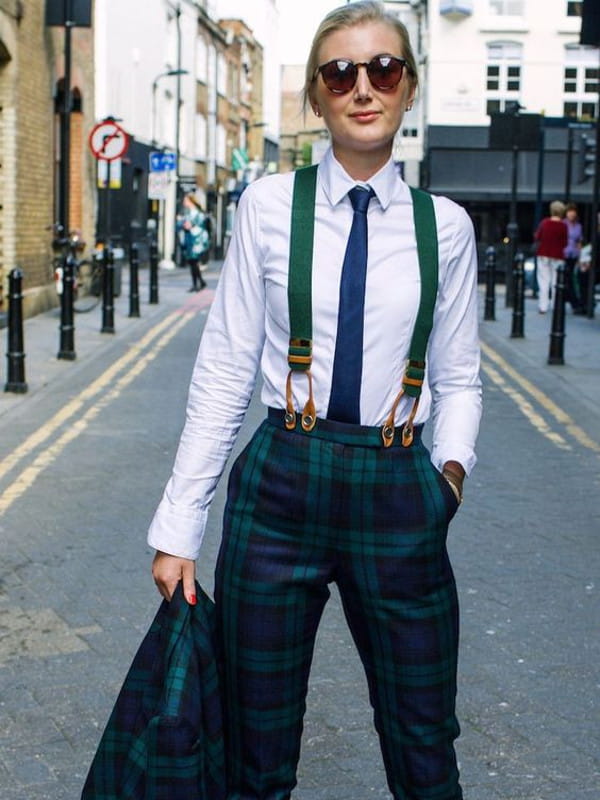 como usar suspensório feminino