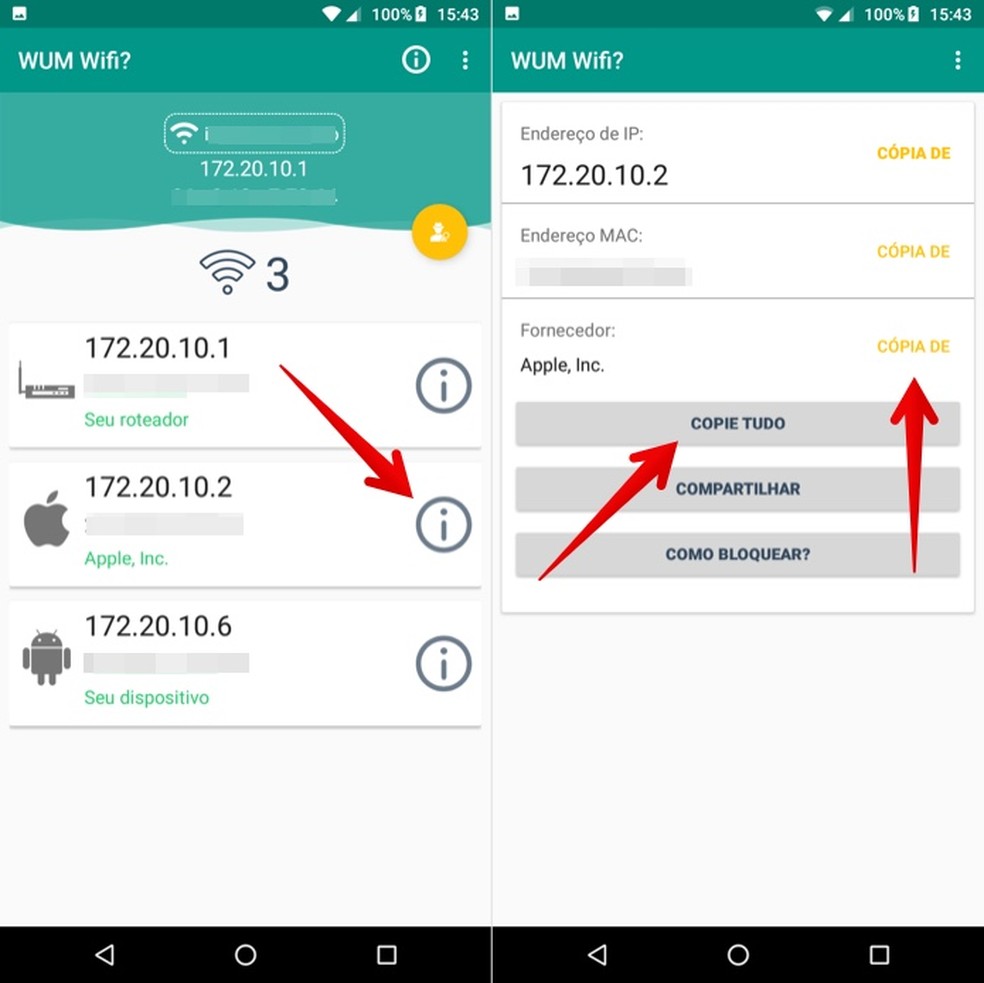 como ver quem está usando meu wi-fi