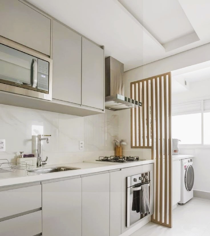 Móveis planejados: soluções inteligentes para esconder a lavanderia