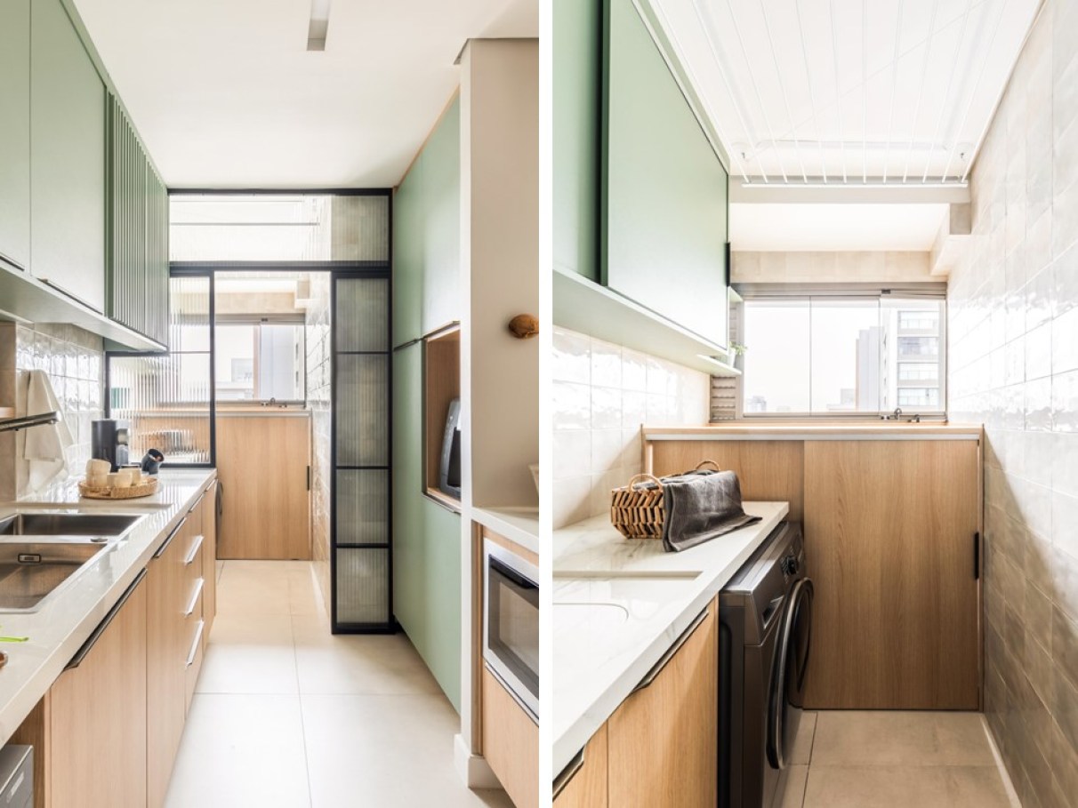 Móveis planejados: soluções inteligentes para esconder a lavanderia